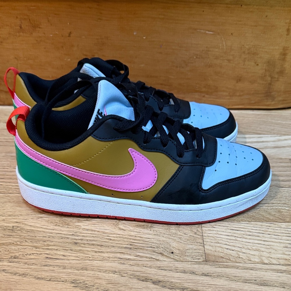 Nike Multicolor Sneakers with Pink and Red Accents